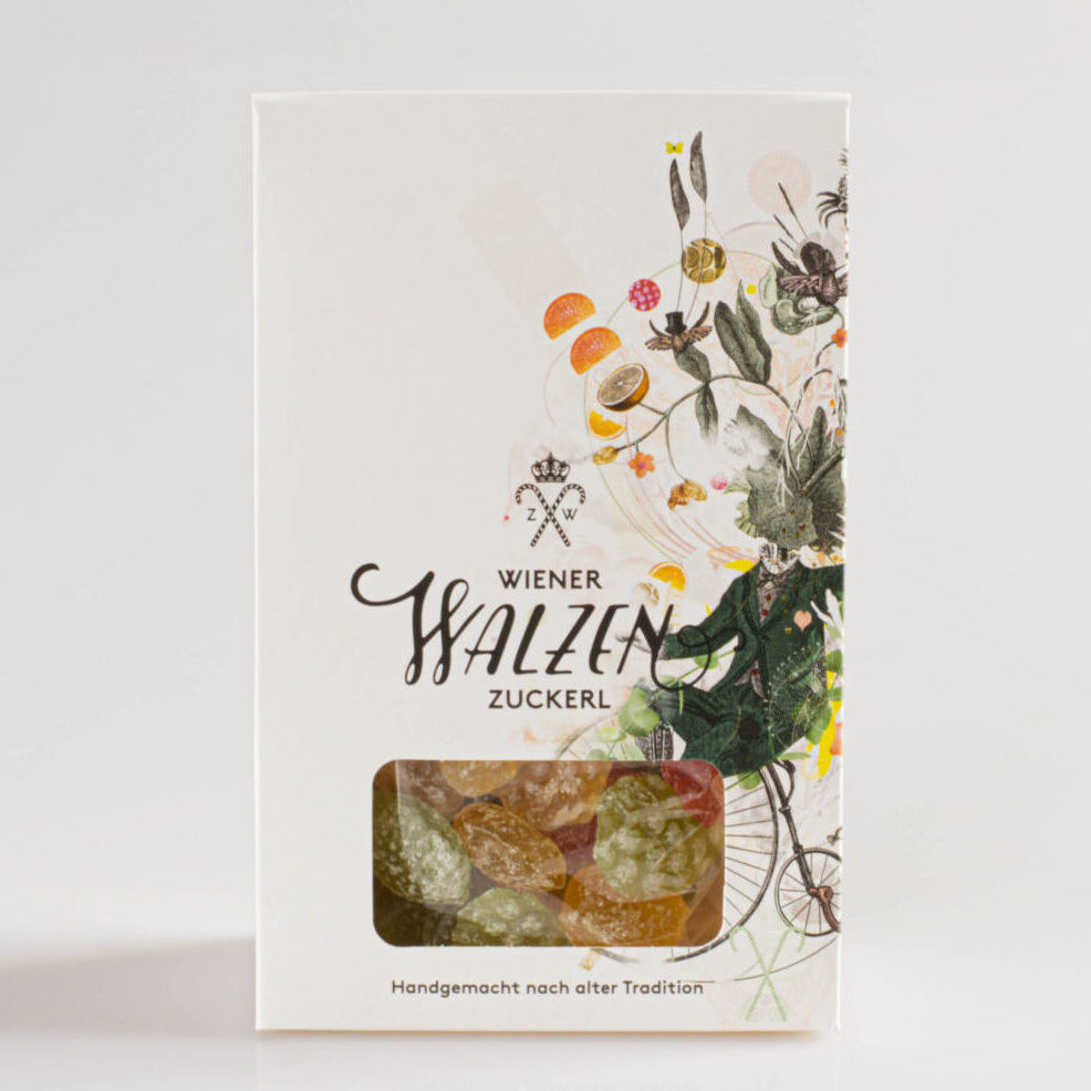 Wiener Walzen Zuckerl in der nachhaltigen Wien Box